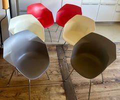 Lot de 6 chaises « atelier Pfister »